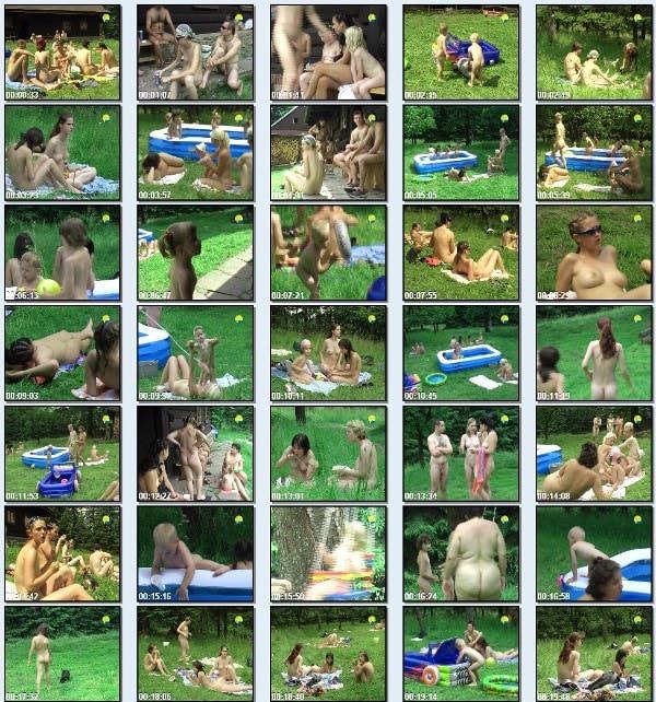 Cottage Colony - Naturist freedom family nudism video [720×480 | 01:24:07 | 3.8 GB]
