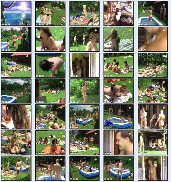Cottage Picnic - family nudism outdoor video [720×480 | 01:15:45 | 3.8 GB]